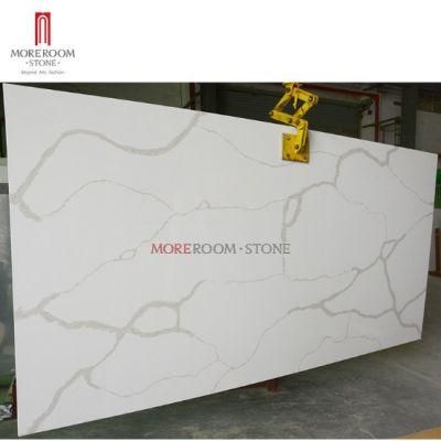 Calacatta White Quartz Slabs Artificial Quartz Stone