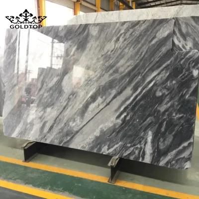 China Good Price Silver /White/Beige/Black New Bardige Grey Marble Countertops for Home Hotel Wall Floor Countertop Mosaic Design