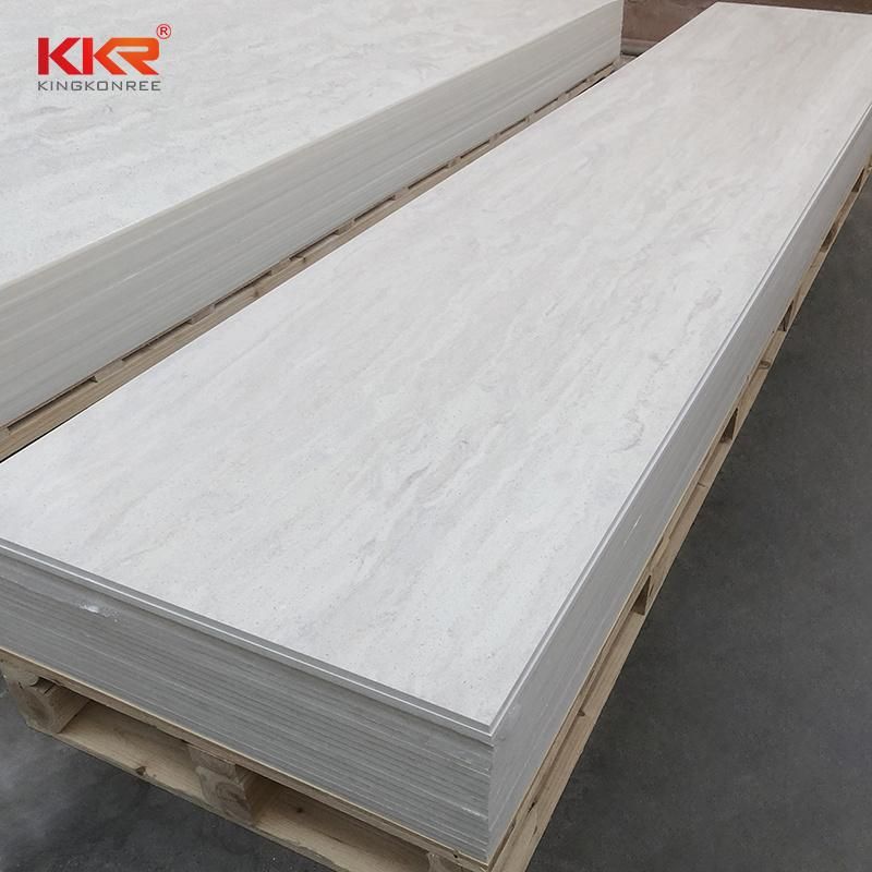 Decoration Show Crack Bar Table Airport Project Modified Acrylic Solid Surface Sheet