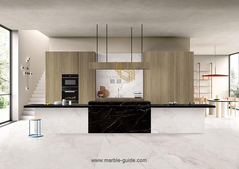 Faux Stone Snow River Sintered for Kitchen Countertop/Island/Bathroom/Floor/Wall/Worktops