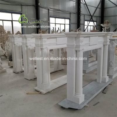 100% Natural Hand Made Irish Style Fireplace for Indoor Decoration