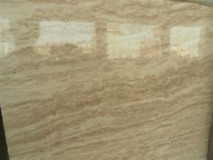 Super White Travertine Slab for Countertops and Building Materials