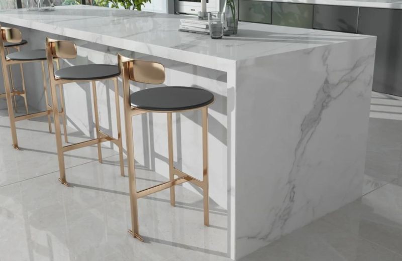 Polished Pure White Quartz Stone for Stair/Step Skirting/Riser