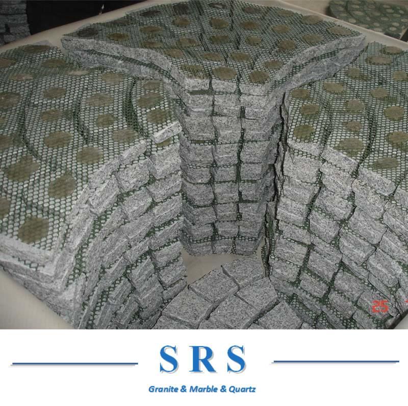 Granite Mesh Paving Stone for Project Landscaping