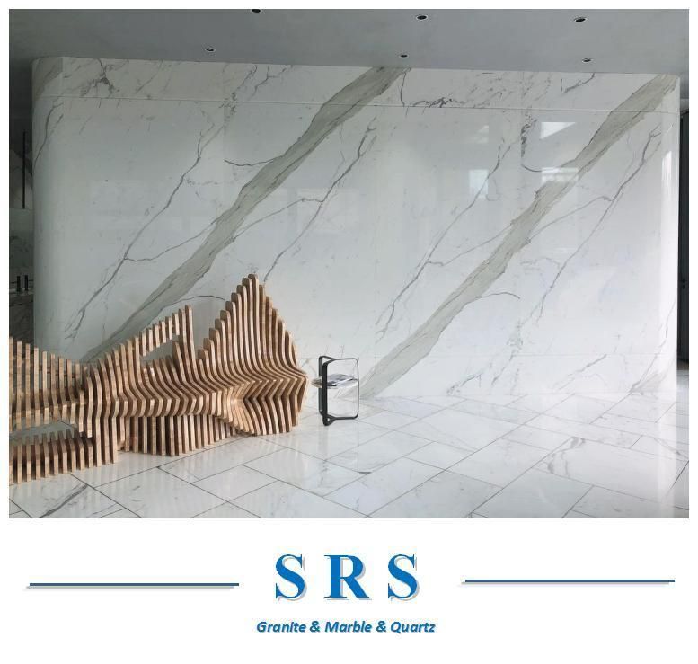 Calacatta White Marble for Bathroom Flooring or Wall