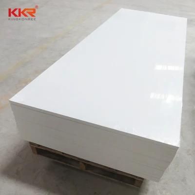 Building Material White 100% Acrylic Solid Surface Sheet Artificial Stone