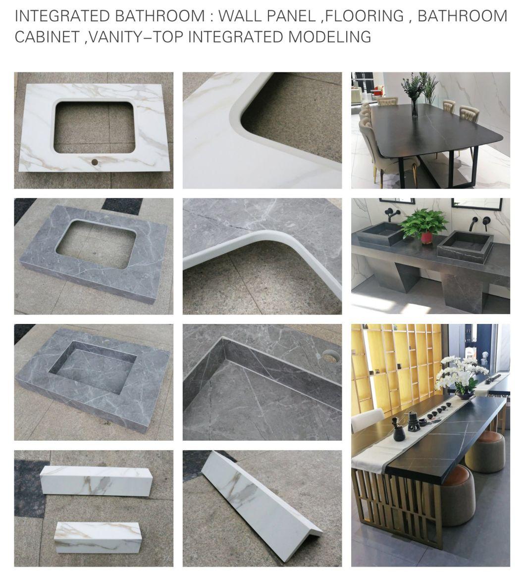 New Design Sintered Stone Customized Coutertops Table Tops Vanity Tops