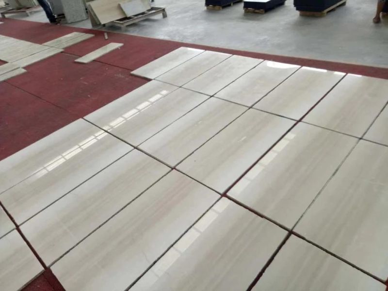 Beige Wooden Grain/Wood Texture Italy Natural Marble Serpeggiante Slab Tile