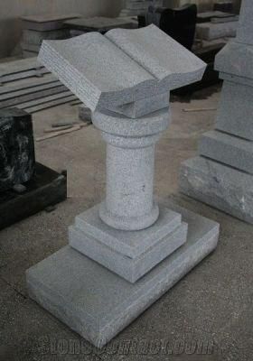 Gray G603 American Book Carved Monument