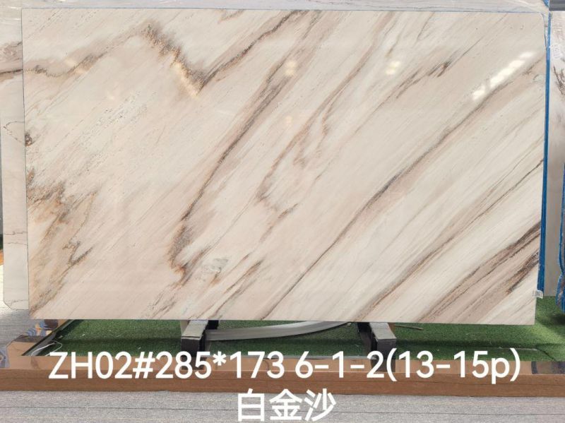 Italy Natural Marble Palissandro White Marble Tiles Slabs