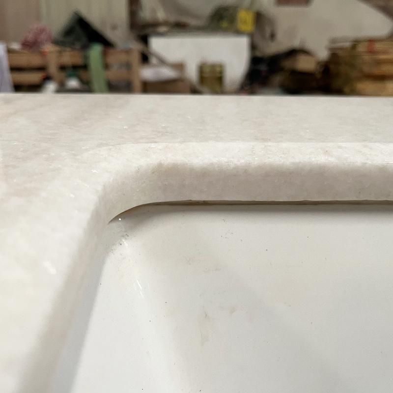 Customized Factory Outlet Floating Eurasian Wood Marble Countertops Cabine Vanity Table Bathroom Vanitie Countertops Vanity Tops