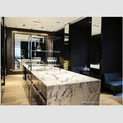Arabescato White Marble Supplier for Kitchen Island/Bathroom/Vanity/Sink/Flooring/Wall/Countertop
