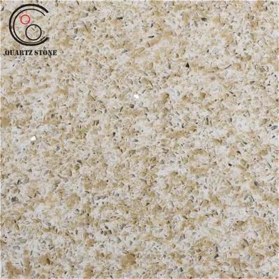 Multicolor White and Yellow Artificial Quartz Stone for Quartz Countertops