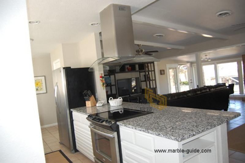 Natural Granite Stone Blanco Taupe Granite Tile for Kitchen Countertop/Island/Floor/Table