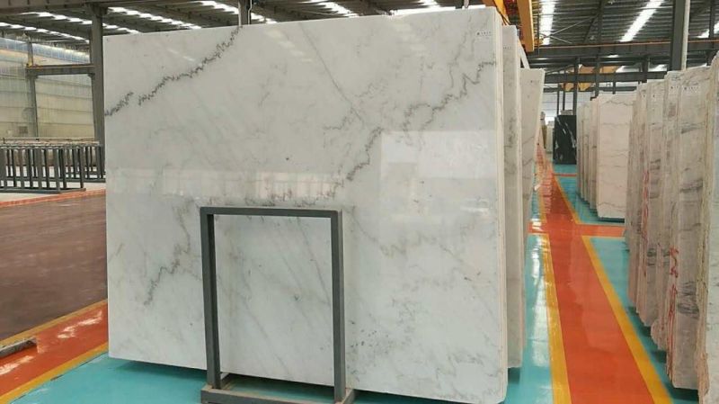 Cheap Chinese Guangxi White Marble Slab & Floor Tile for Building Decoration