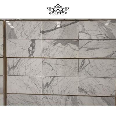 Honed/Polished White/Beige/Black/Grey Color Natural Stone Staturio Marble Mosaic Tile for Bathroom and Kitchen Wall and Floor Design