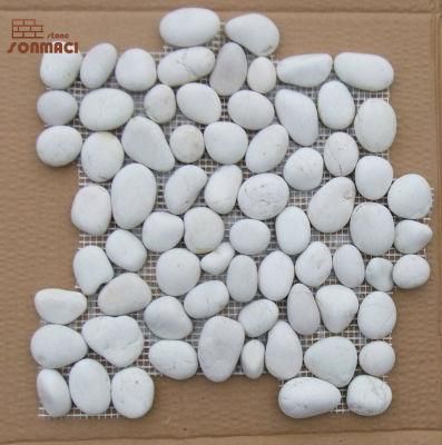 Garden Decoration White River Pebble Stone