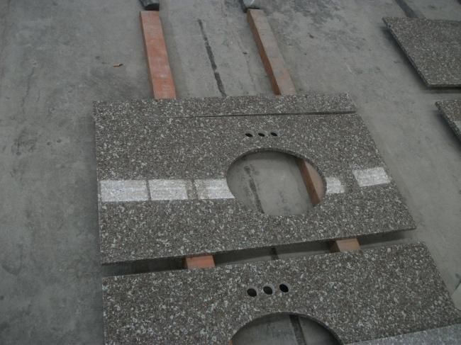 Cheap Price G648 Red Granite Vanity Tops for Sales