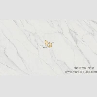 Solid Surface Honed/Polished White Sintered Stone Big Slab for Wholesale/Countertop