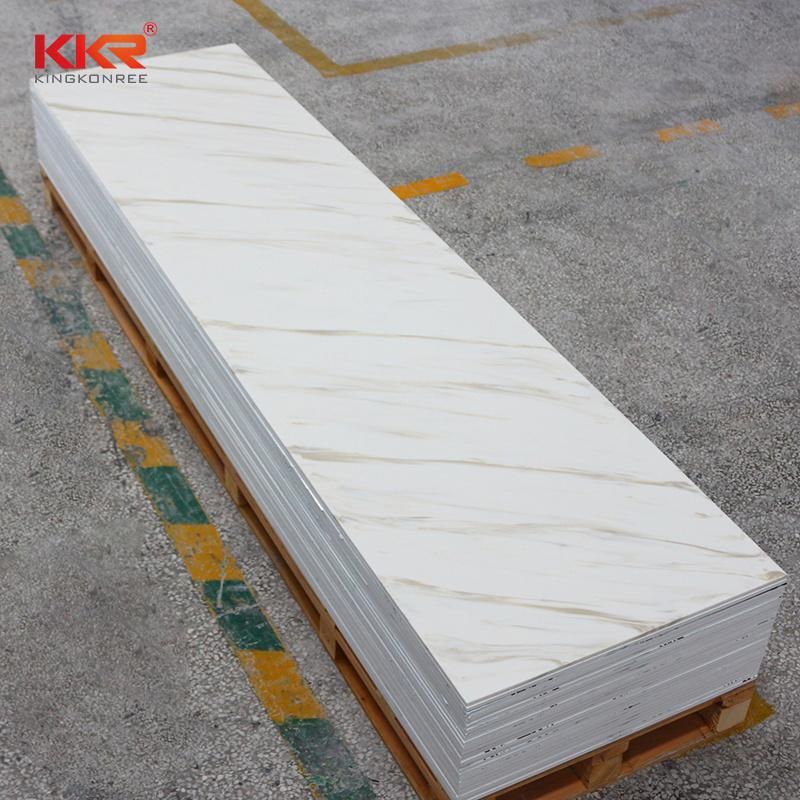 Solid Surface Artificial Stone Marble Veinning Acrylic Sheet Solid Surface