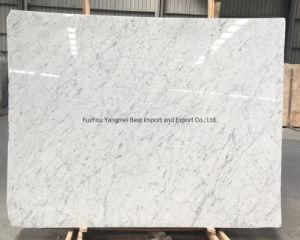 Carrara White/Ariston White/Oriental White Marble for Floor Wall Tiles/Slab/Stair/Tread/Baluster/Sink/Monument/Vase/Basin