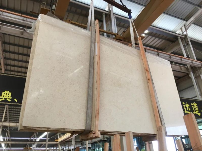 Popular Natural Sunny Beige/Beige Marble Slab and Tile for Hotel Wall Floor Decorate