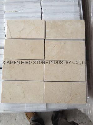 Light Beige Marble Crema Marfil Tile for Bathroom/Kitchen/Pool Wall and Floor Construction Project