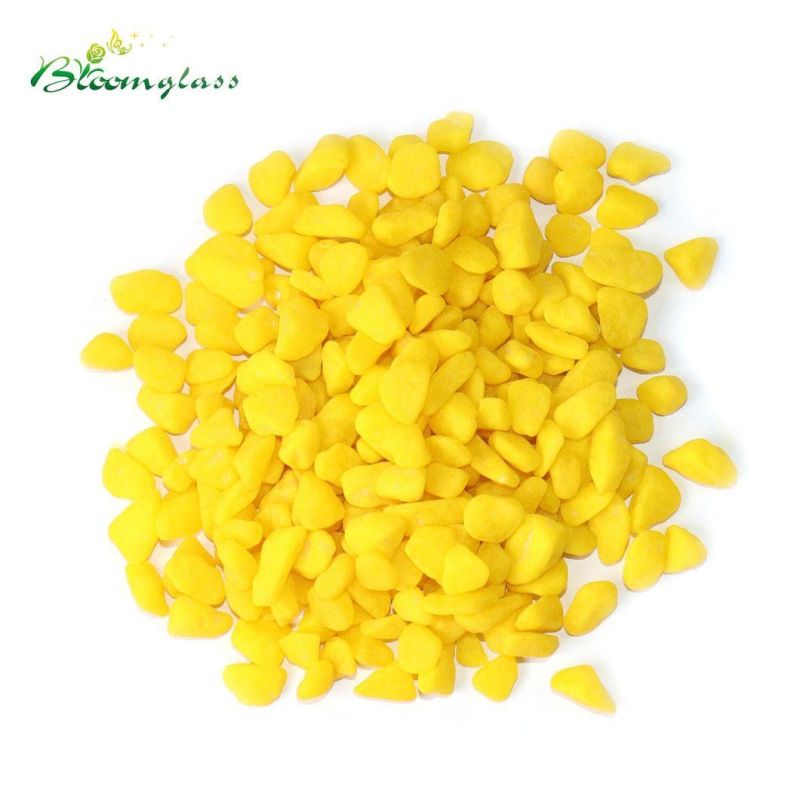 Wholesale Aquarium Artificial Colored Pea Gravel