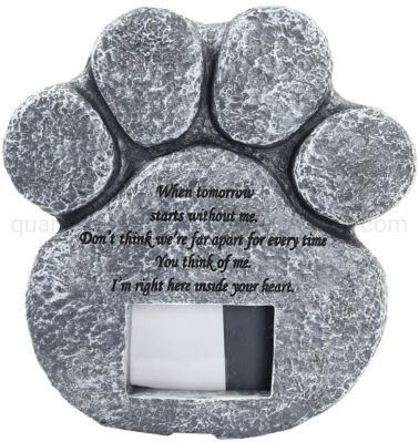 OEM OEM Creative Claw Shaped Pet Resin Tombstone Monument