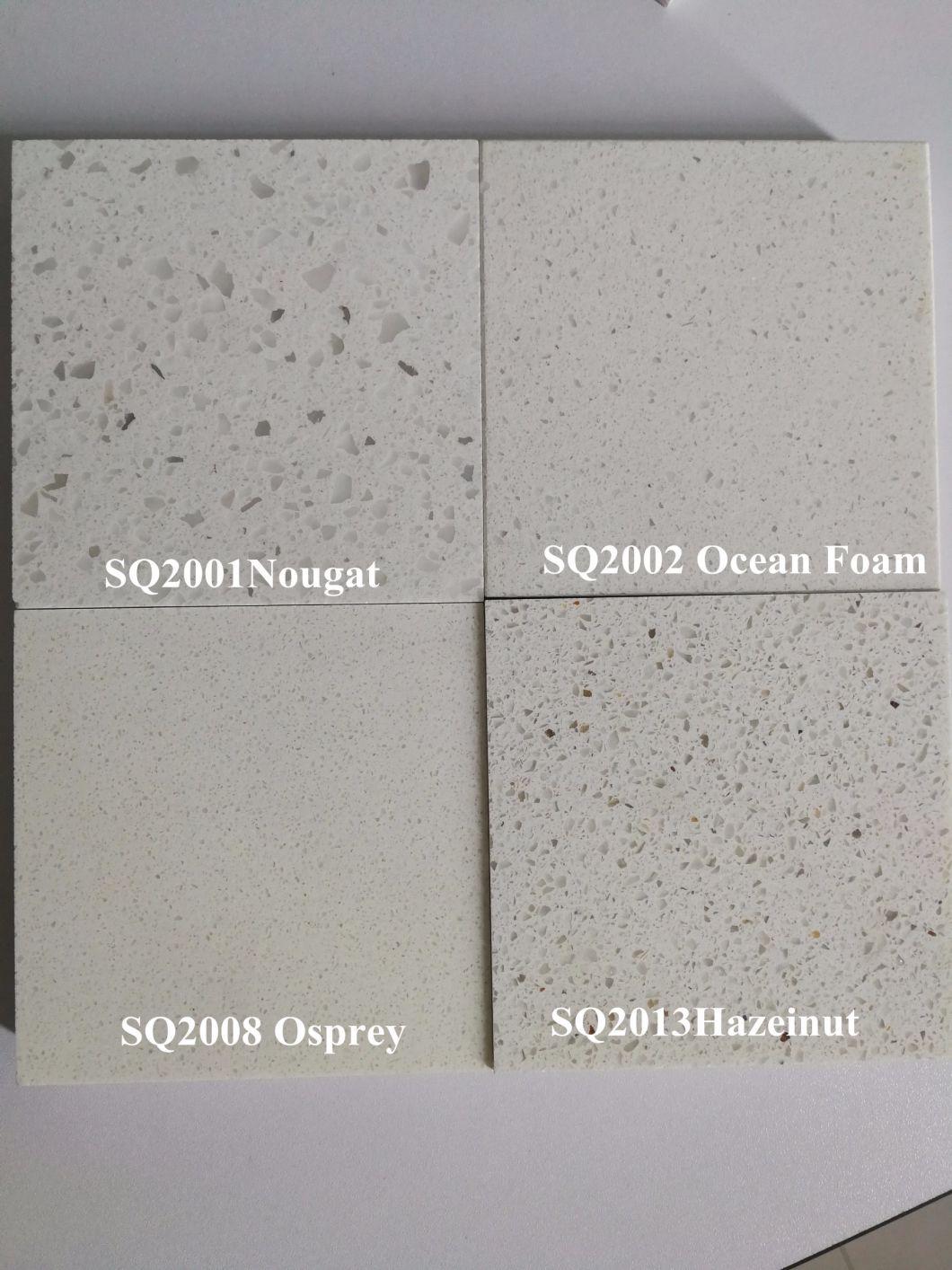High Quality White Quartz Stone for Hotel Table