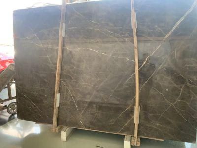 Cheap Polished Coffee Brown Slab