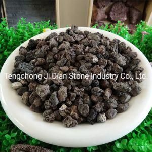 Red and Black Volcanic Stone Pumice Rock Gravel