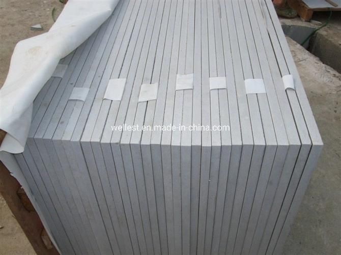 Natural Paving Brick Limestone Driveway Border Stone