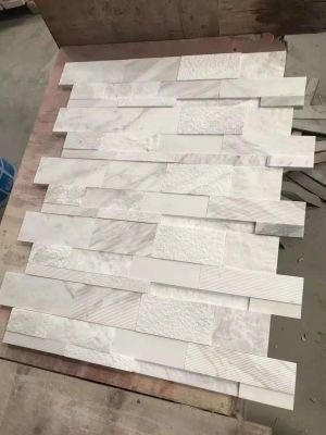 600*300mm Cultural Stone Calata White Custom Marble Wall and Floor Tiles
