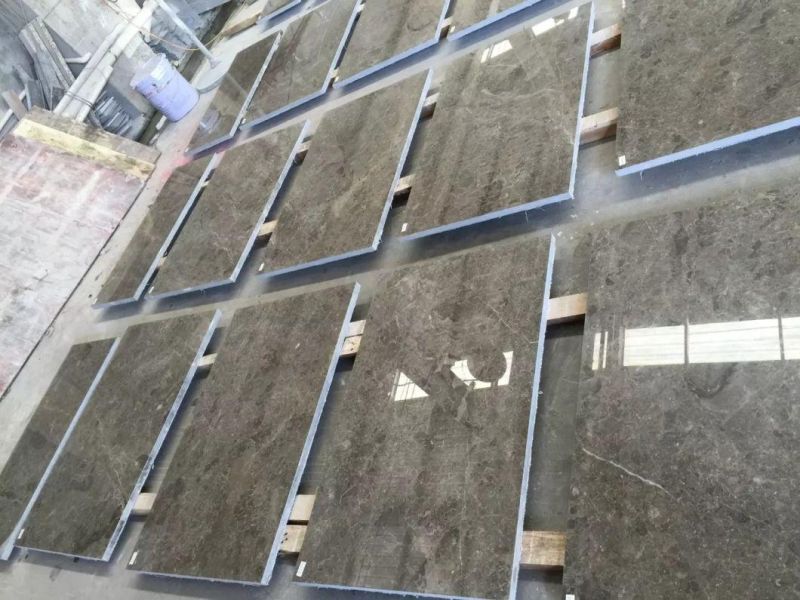 Dark Emperador Marble Slab for Countertops/Indoor/Wall and Floor