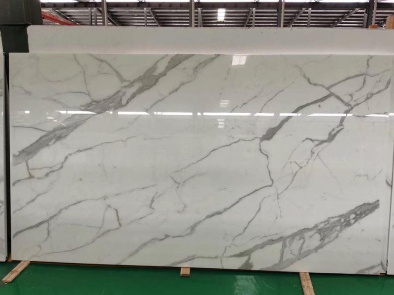 Nano White Marble Stone Wall Stone for Decoration