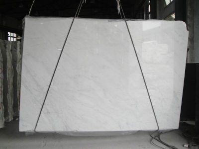 Natural White Marble Slab for Marble Countertop/Benchtop Kitchen/Bathroom/Hotel/Villa Project