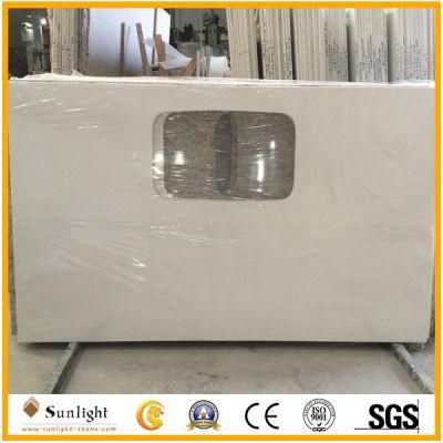 Artificial Quartz White/Cream Stone for Kitchen Countertops