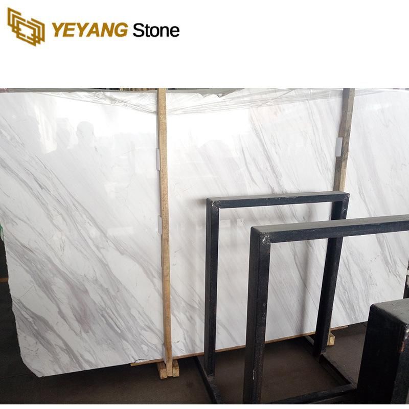 China Factory Volakas White Marble Porcelain Tile