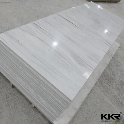 12mm Marble Look Artificial Stone Acrylic Resin Solid Surface