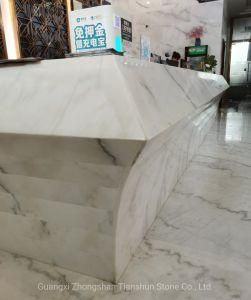 White Marble Worktop Console Marble Top Table