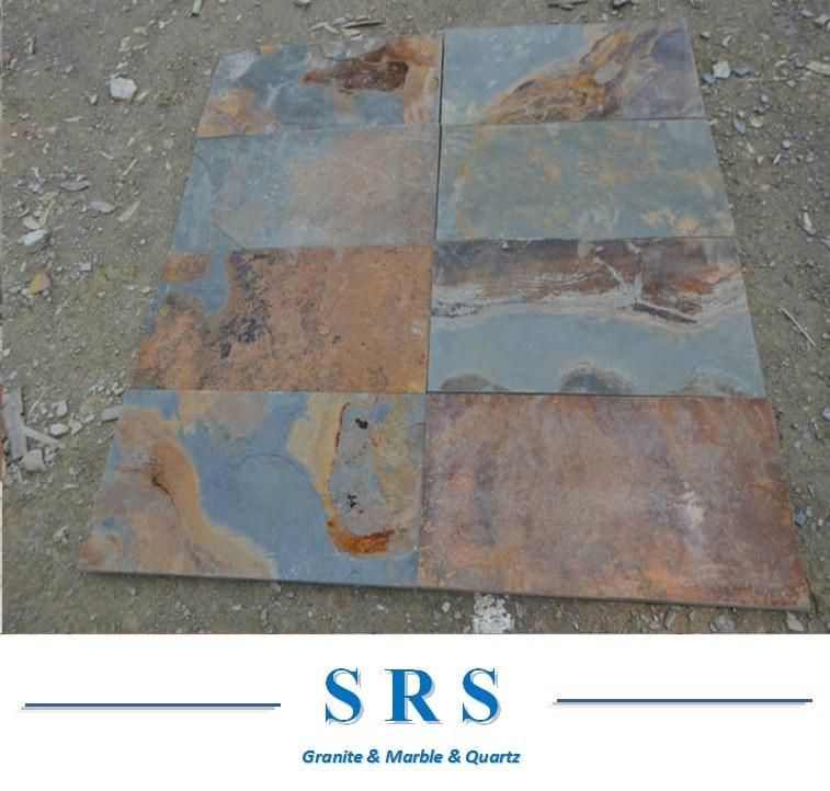 Chinese Manufacturer Natural Rusty Slate for Wall Cladding & Flooring Tile
