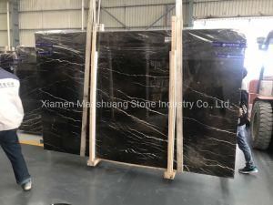 S. T Laurent Marble, Saint Laurent Black Marble Slab