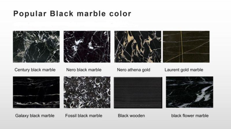 China Cheap Black Marquinia Marble Price Floor Tiles 600X600 Marble