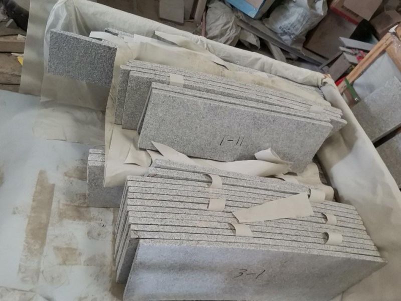 Flamed G617 Cheapest Pink Granite for Swimming Pool and Sink