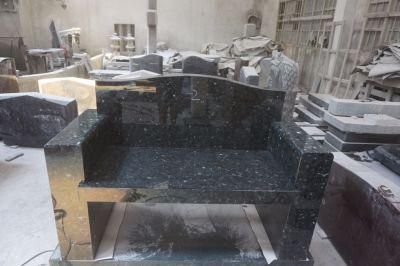 Blue Pearl Granite Bench