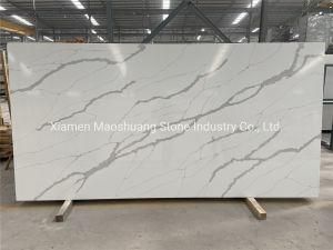 High Quality Calacatta White Quartz for Countertop/Vanity Tops