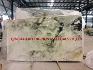 Landscape Painting Whtie Marble Natural Stone