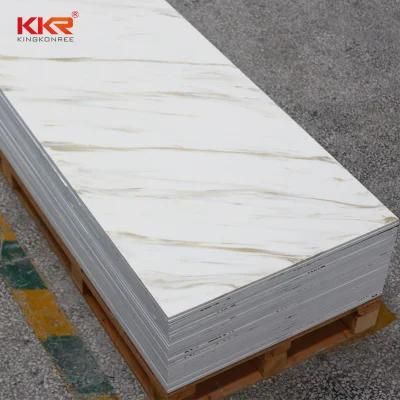 Artificial Marble 30mm Textured Pattern Corian Solid Surface Sheet Price