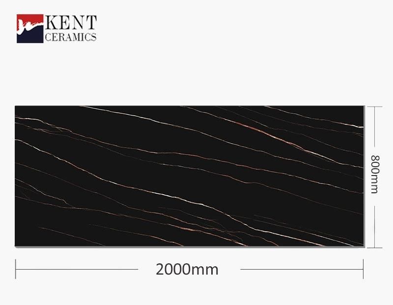 Black Gold Marble Granite Countertop for Kitchen Cabinets Table Furniture